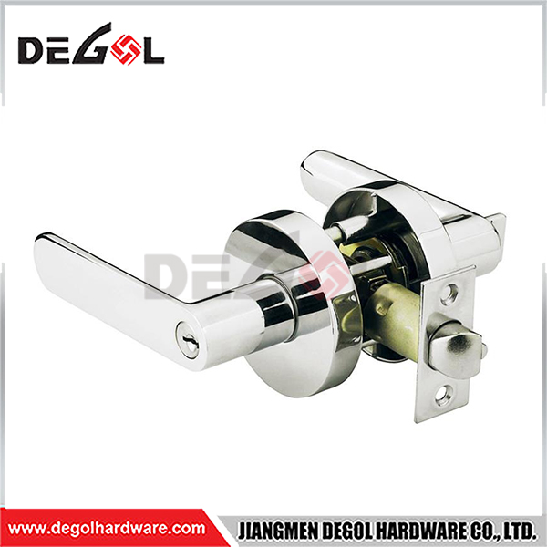 BDL1172 Manija de cerradura de puerta con código de palanca cilíndrica de estilo americano al por mayor para entrada, baño y paso