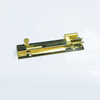 Perno de puerta con pernos deslizantes de acero inoxidable plateado de 6 pulgadas para ventanas y puertas