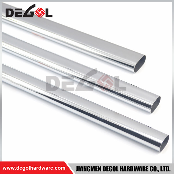 WT1002 Barra de armario colgante ovalada de aleación de aluminio de alta calidad