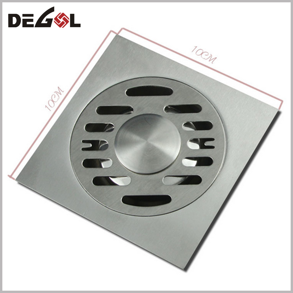Manija de puerta FD1006 con tubo de drenaje de piso de acero inoxidable 304