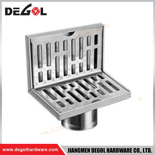 Acero inoxidable 304 del trefilado XG-315L4 drenaje de piso del grueso de 1,8 milímetros para la cocina del cuarto de baño