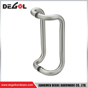Manija de puerta de cristal del tirón interior del acero inoxidable de los accesorios modernos del cuarto de baño DP1020