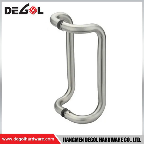 Manija de puerta de cristal del tirón interior del acero inoxidable de los accesorios modernos del cuarto de baño DP1020