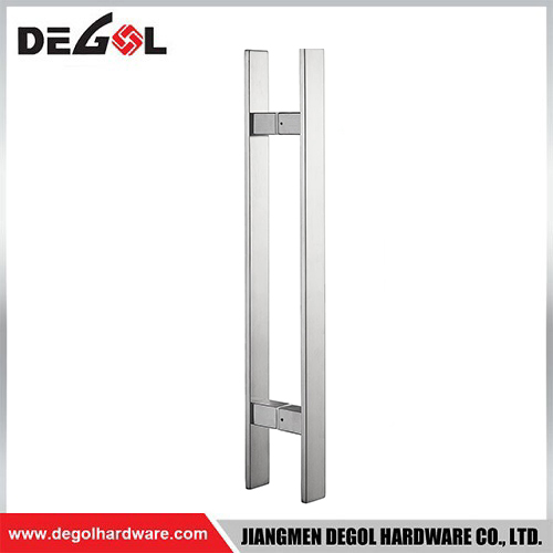 Manija de puerta de cristal del tirón interior del acero inoxidable de los accesorios modernos del cuarto de baño DP1008