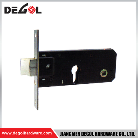 Cuerpo de cerradura de lengüeta única de acero inoxidable negro de 178,5*62*24 mm fabricado en China