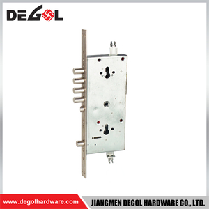 Cuerpo de cerradura de acero inoxidable plateado de 436*127*35 mm suministrado en China