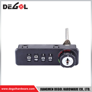 DL0049 Herrajes para muebles Cerradura de cajón de montaje lateral con llave