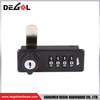 DL0057 Herrajes para muebles Cerradura de paso Cerradura de cajón de montaje lateral con llave