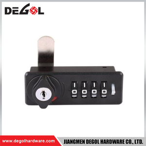 DL0057 Herrajes para muebles Cerradura de paso Cerradura de cajón de montaje lateral con llave