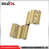 WHS1074 Bisagras de aluminio doradas resistentes a la intemperie para ventanas exteriores