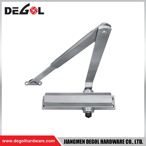 Muelle de puerta ajustable hidráulico de seguridad DCL1006 con resorte oculto de arriba, muelle de puerta automático
