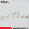 CH1014 gancho de puerta gancho de puerta de diseño Nuevo producto Diseño de acero inoxidable Comprar hardware Gancho de pared de tornillo Gancho de baño, gancho de pared de tornillo Hardware de puerta de diseño de producto
