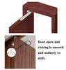 Estructura de pivote resistente con bisagra giratoria para accesorios de hardware de puertas pesadas comerciales
