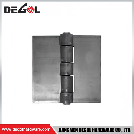 Bisagras de puerta de hierro, suministros de hardware para exteriores de rotación suave de acero de soldadura resistente