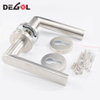 Fabricantes en China, palanca de tubo de acero inoxidable, manija de puerta de acero inoxidable 316