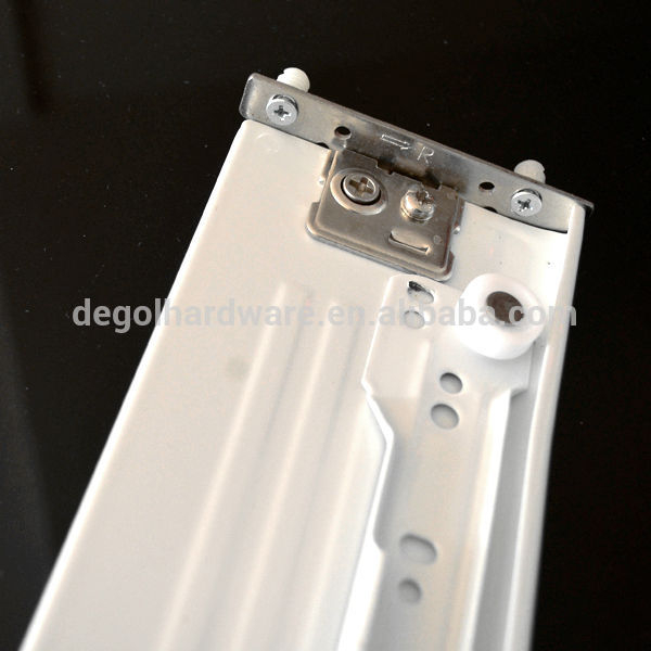 Venta caliente de acero deslizante de cajón de caja de metal de cierre suave liso de extensión completa