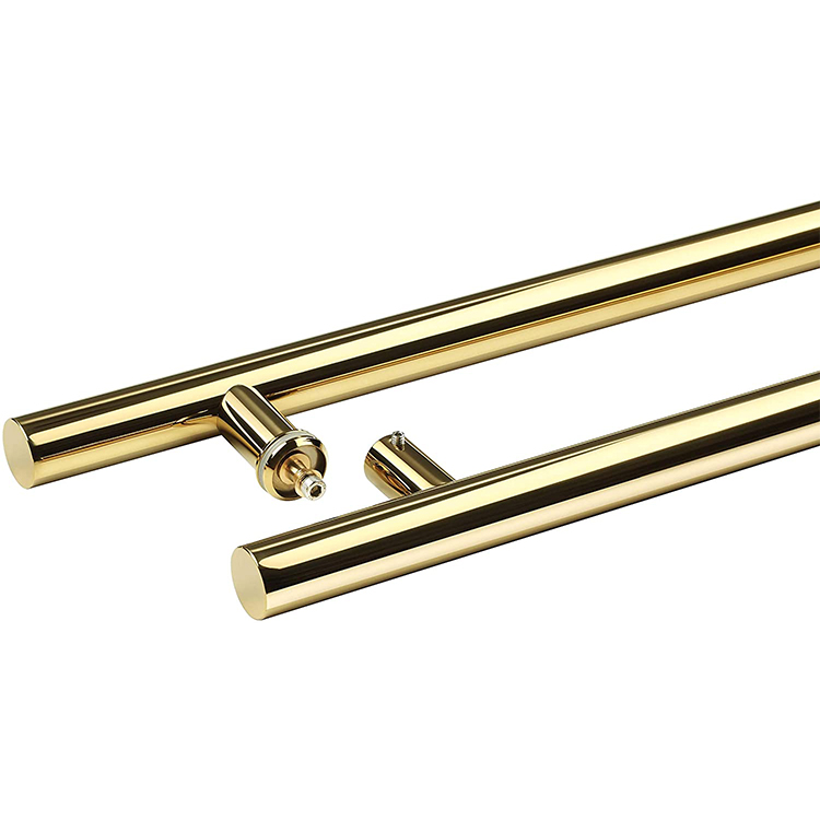 Tiradores de puerta de acero inoxidable en forma de H de fábrica DP1002
