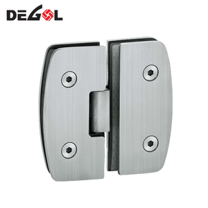 Bisagra de puerta de vidrio hidráulica de acero inoxidable duradera.