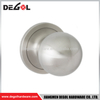 Cerradura de cilindro tubular con perilla redonda de doble acción de acero inoxidable Popular