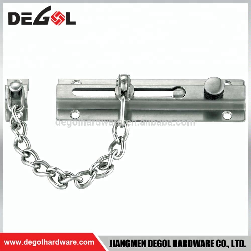 Cadena de puerta de seguridad de acero inoxidable 304