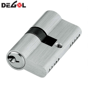 Cilindro euro antigolpes y antitaladro de alta seguridad con doble cilindro de 60 mm