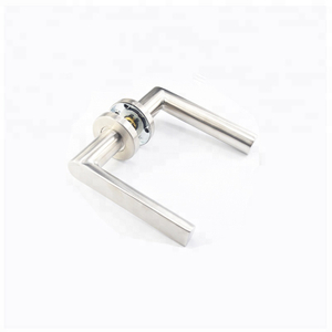 Manija de puerta tipo palanca sólida resistente de acero inoxidable de gran oferta