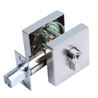 Cerradura de puerta de cerrojo cuadrado de aleación de zinc nueva y más vendida