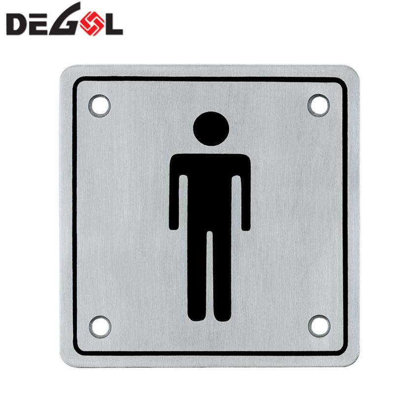Cheap precio placa de señal de puerta