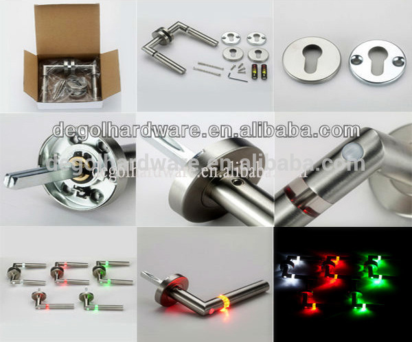 Manija automática de palanca brillante