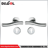  Juego de cerradura y manija de puerta delantera sólida de acero inoxidable LH1014