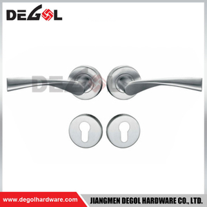 Manija de puerta exterior de acero inoxidable, hardware de construcción de lujo LH1017