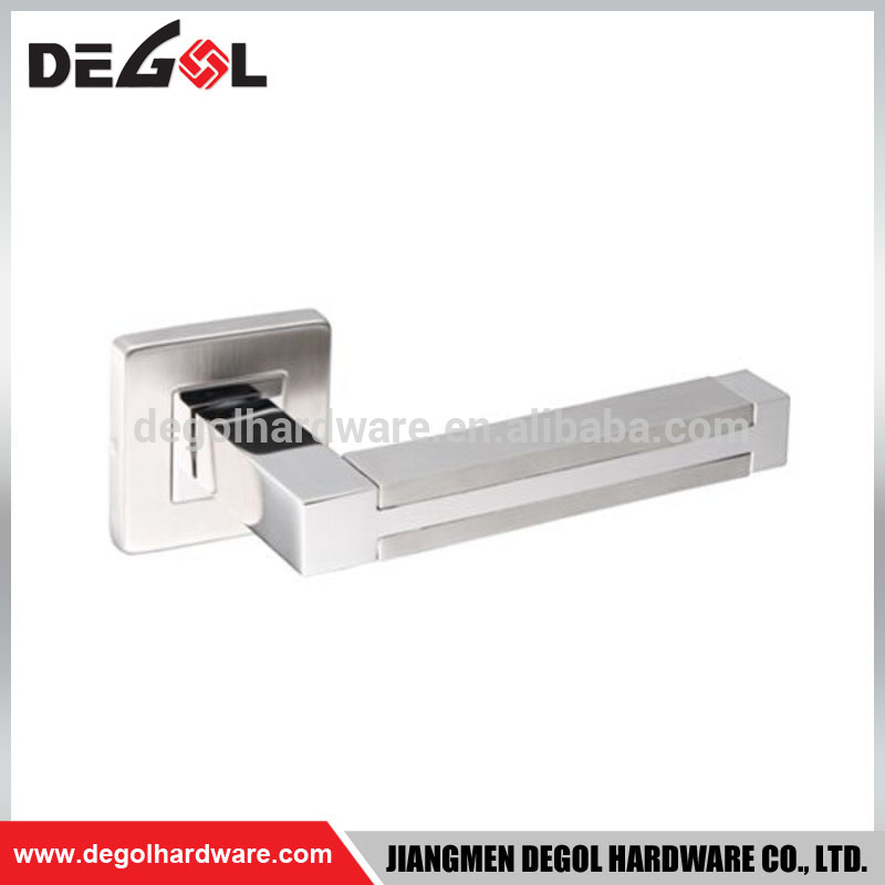 Manija de palanca de acero inoxidable Puertas de entrada Manija de puerta de palanca