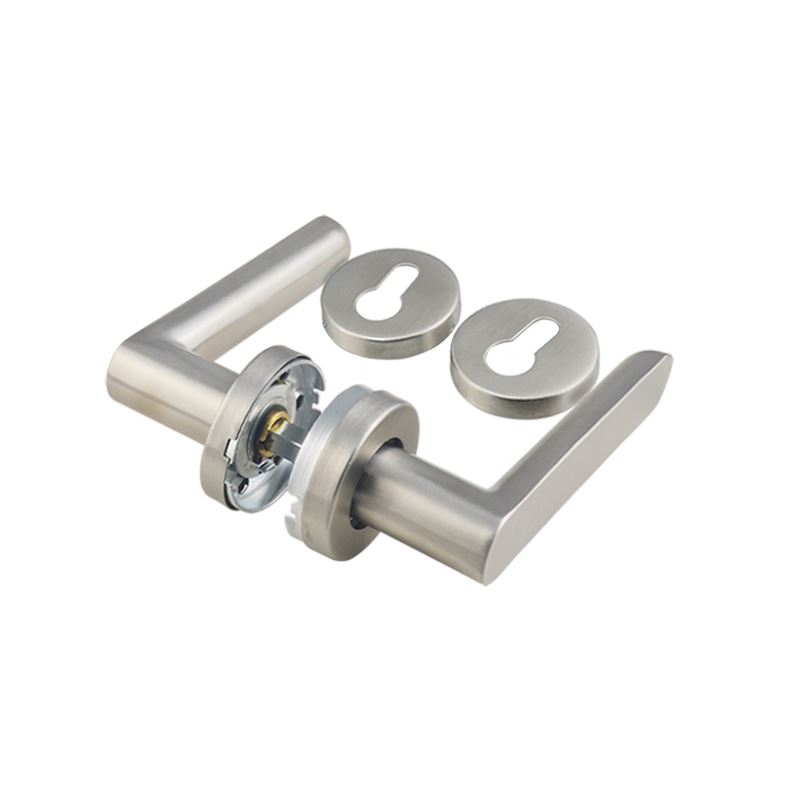 Los fabricantes en China de acero inoxidable en forma de U de la palanca de la puerta del tubo interior embutirán 2.5usd