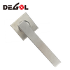 Manija de palanca de puerta cuadrada de acero inoxidable 304 