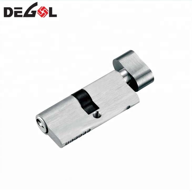 Aleación de zinc mejor perilla giratoria seguro cerradura cilindro con llaves