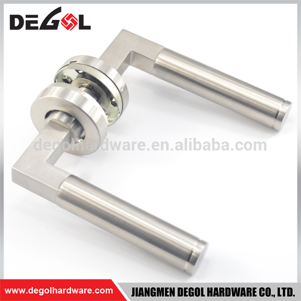 Venta caliente de acero inoxidable tipo palanca sólida perillas y manijas de las puertas