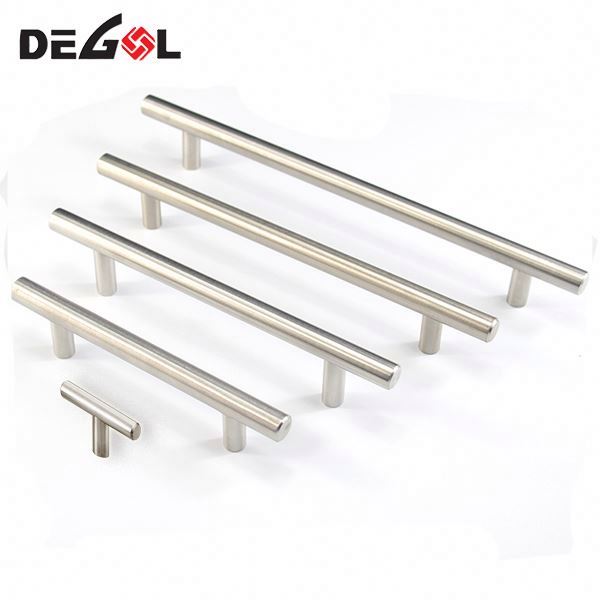 De gama alta de acero inoxidable de alta calidad t bar precio de fábrica profesional muebles de cocina gabinete manijas de puerta