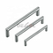 tirador de cocina de cajón sólido de acero inoxidable para muebles