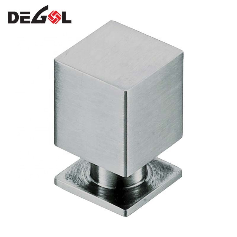 China al por mayor de acero inoxidable de un solo orificio muebles de escritorio cajón mango y perillas