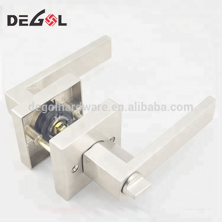 barato hotel de apartamentos de acero inoxidable LED manijas y cerraduras de las puertas de cromo fabricante de China