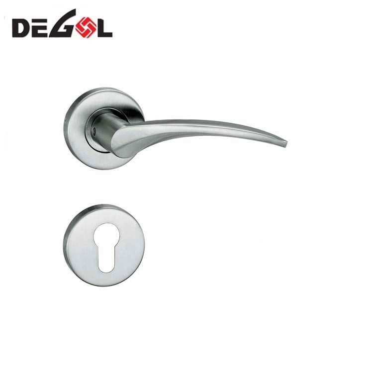 manija de puerta de zinc exterior de hardware de construcción de lujo