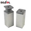 Gran oferta China fabrica patas de sofá elegantes ajustables de aluminio económicas