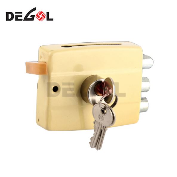 Manija de puerta con cerradura de borde de pie Smart Night Latch