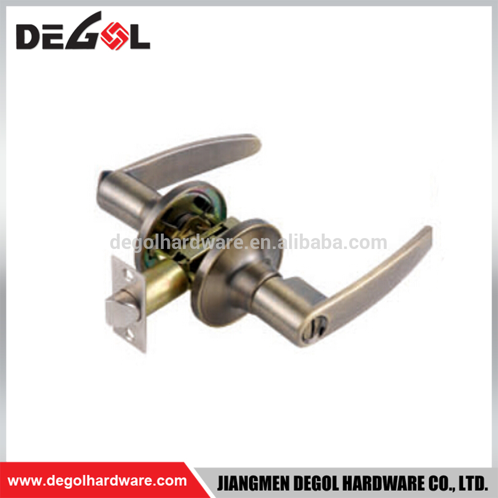 Mecanismo de bloqueo de doble puerta de alta seguridad antirrobo de aleación de zinc estilo América