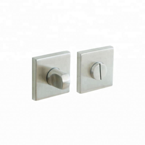 Tirador de puerta con pomo giratorio sin llave de acero inoxidable