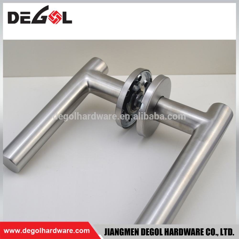 Manija de puerta de succión de palanca de tubo de paso de emergencia industrial de acero inoxidable de alta calidad