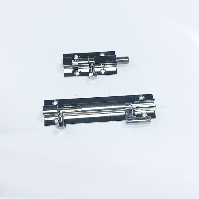Perno de puerta con pernos deslizantes de acero inoxidable plateado de 6 pulgadas para ventanas y puertas