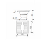 XG-328ADF1 Drenaje de piso de acero inoxidable 304 con trefilado de 2,8 mm de espesor para baño y cocina