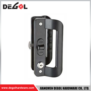 SL1038 Cerradura de puerta corrediza de aluminio con contraseña, estrecha, de aluminio, moderna y lujosa, de 85 mm Cerradura de puerta corrediza de acero inoxidable de diseño moderno con cuerpo de material de zinc 