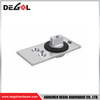 YE219 Herraje para puerta de cristal cromado satinado negro